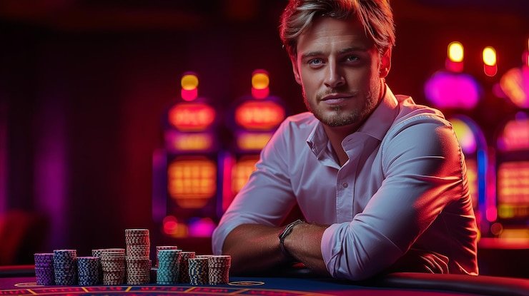 Live casino dealer and sportsbook interface on planet 7777 mobile